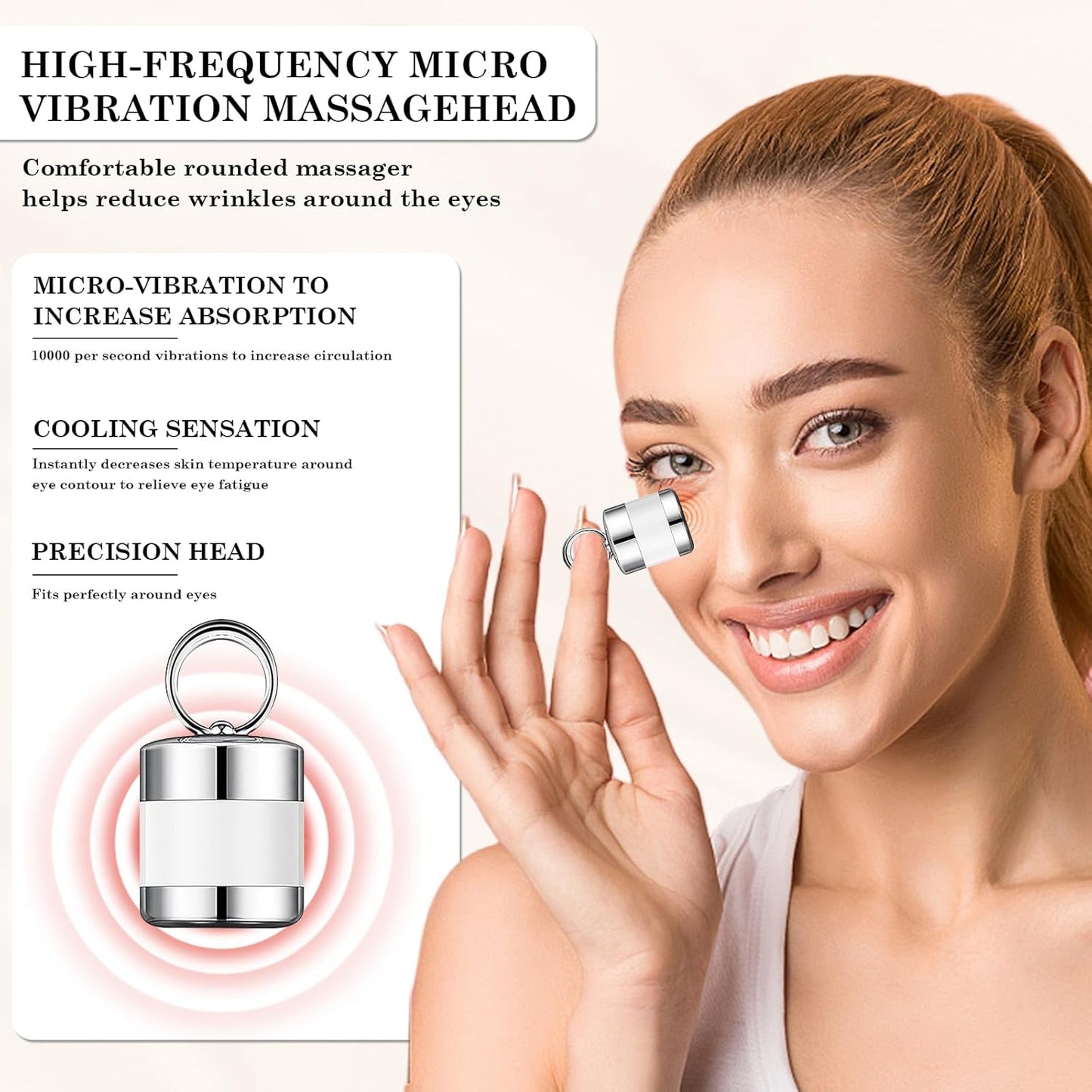 Crema Rassodante per il Contorno Occhi, Antirughe, Idratante, Illuminante e Bio.